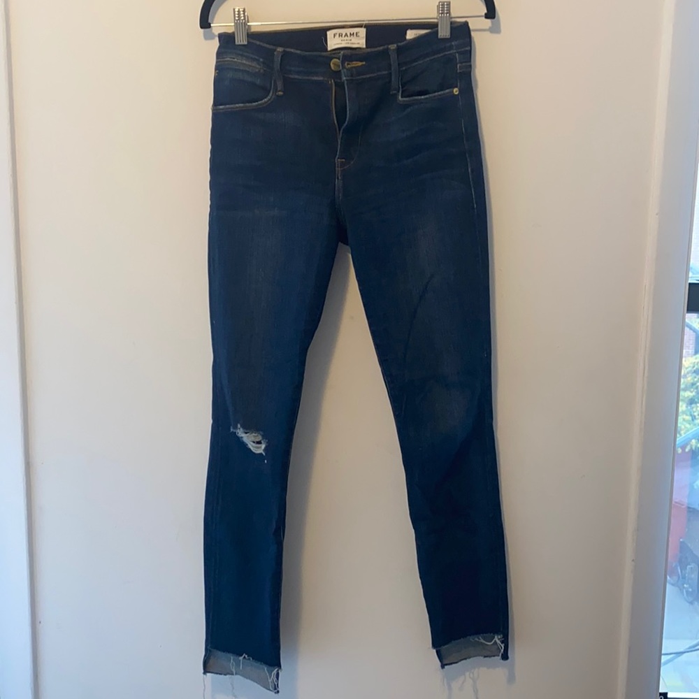 Frame Le high skinny jeans
